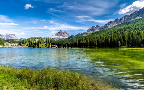 当然, 绿色发展的道路并非一帆风顺